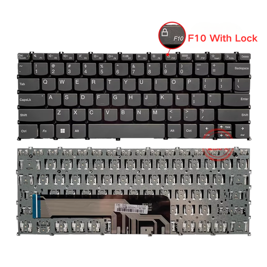 Lenovo IdeaPad 5 2-in-1 14IRU9 14IRH9 14Q8X9 14AHP9 Series - Laptop Keyboard With Backlit US English Layout - Polar Tech Australia