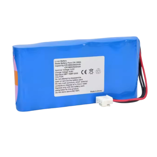 [Battery Pack CM-1200A][18650] Universal For Comen CM1200A 5200mAh 14.8V Rechargeable Li-Ion Lithium Polymer Battery - Polar Tech Australia