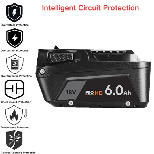 [L1860SHD] Genuine Original AEG BSB18 Series - Replacement Electrical Tool Battery - Polar Tech Australia