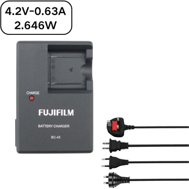 [BC-45][4.2V-0.63A] Fujifilm NP-45 NP-45A Battery / Fujifilm Z J Series - Camera Charger Power Supply Adapter