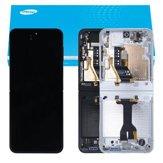 [Samsung Service Pack] Samsung Galaxy Z Flip 7 FE 5G (SM-F761) - OLED LCD Touch Screen Display Assembly With Frame - Polar Tech Australia