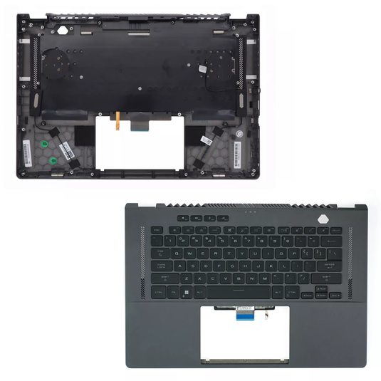 Asus Zephyrus G16 G603ZV Series - Laptop Palmrest Cover Frame With Keyboard US English Layout