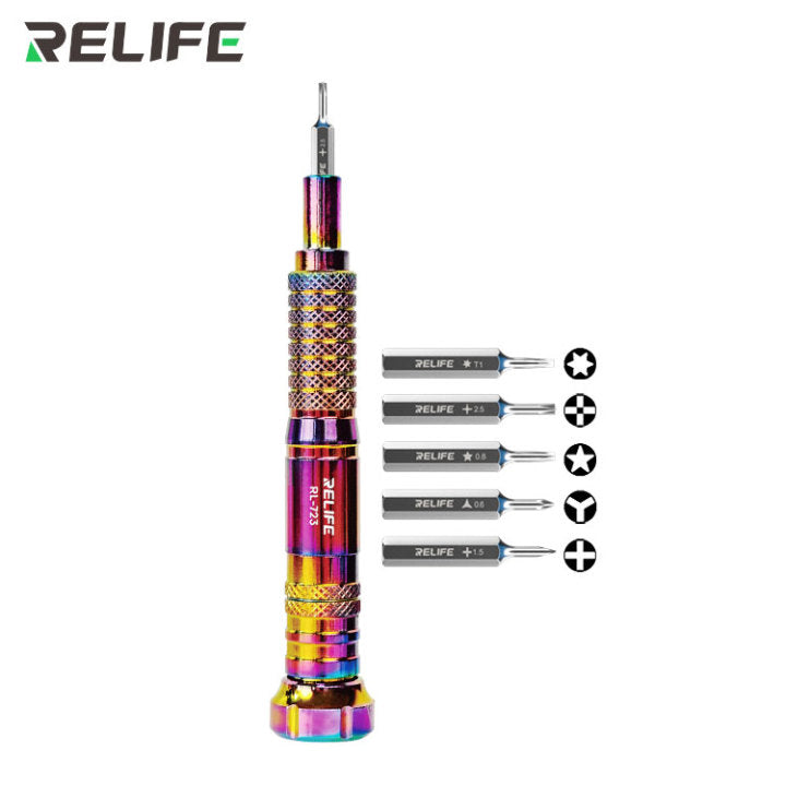 Load image into Gallery viewer, [RL-723] RELIFE Interchangeable Torque Screwdriver(built-in 5 bits) - Polar Tech Australia
