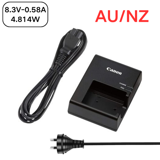 [LC-E10E][8.3V-0.58A] Charger For Canon EOS 1100D 1300D 1500D 1200D 3000D 4000D - Camera Charger Power Supply Adapter