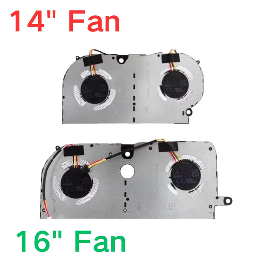 System76 Darter Pro (Year 2024) 14 / 16 darp10 Series - Laptop CPU Cooling Fan Cooler - Polar Tech Australia