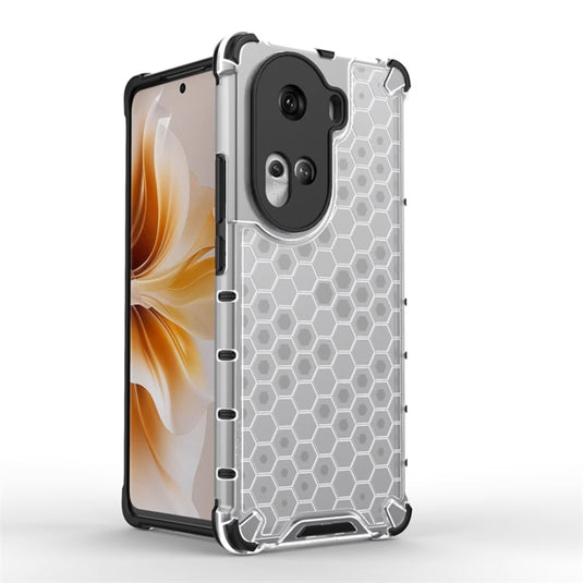 OPPO Reno11 Pro 5G (CPH2607) - Honeycomb Transparent Shockproof Protection Case - Polar Tech Australia
