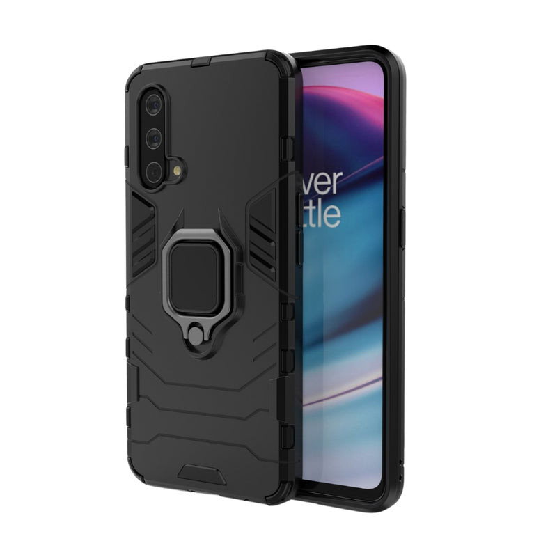 Chargez l&#39;image dans la visionneuse de la galerie, OnePlus Nord CE - Heavy Duty Armor Case With Ring Holder Stand
