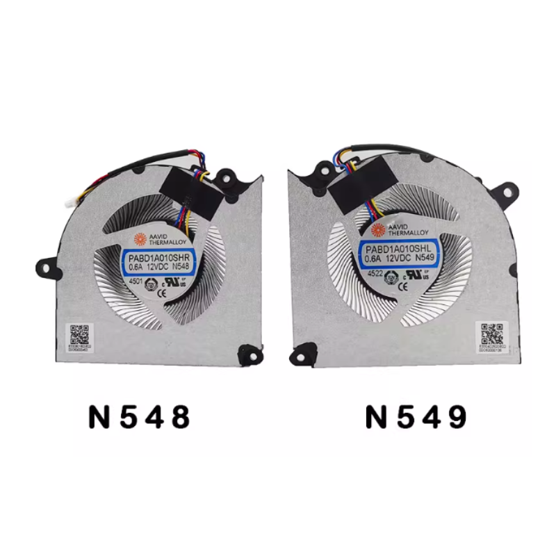 Load image into Gallery viewer, MSI Crosshair PABD1A010SHR N548 PABD1A010SHL N549 DC 12V Series - Laptop CPU &amp; GPU Cooling Fan Cooler
