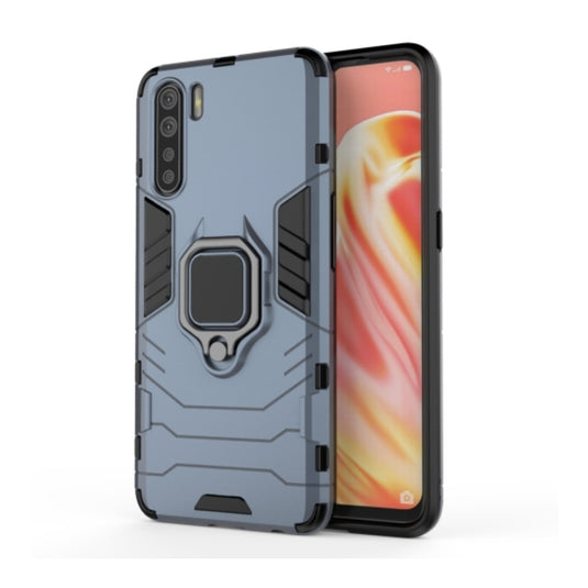 OPPO A91 / Reno3 - Heavy Duty Armor Case With Ring Holder Stand - Polar Tech Australia
