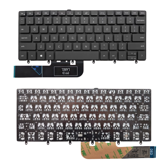 Dell Latitude 7320 Detachable Series - Laptop Keyboard Without Backlit US Layout - Polar Tech Australia
