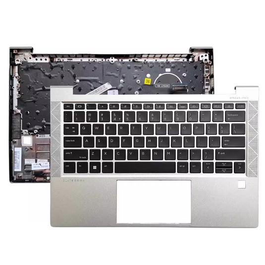 HP EliteBook 835 G7 Notebook PC / x360 830 G8 Notebook PC Series - Laptop Palmrest Cover With Keyboard US Layout