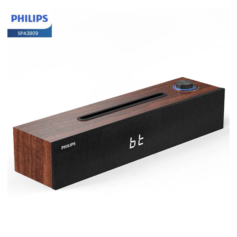 Chargez l'image dans la visionneuse de la galerie, [SPA3809][Phone Stand] Philips Speaker Bluetooth 5.3 USB Dual Connection Methods Strip Shape - Polar Tech Australia
