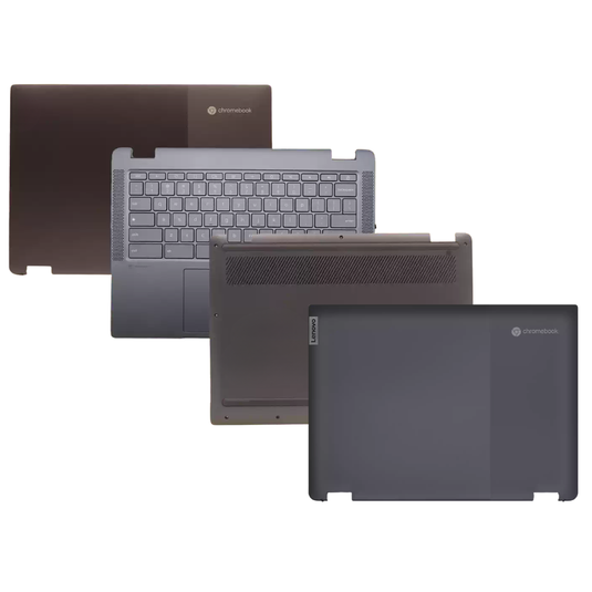Lenovo Flex 5 Chrome 14IAU7 - Laptop LCD Back Cover Palmrest Keyboard Bottom Frame Housing - Polar Tech Australia