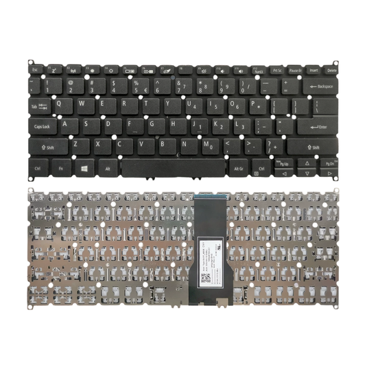 Acer Spin 3 SP314-53-54DR SP314-53N-77AJ N19P1 SP314-54N-314V Series - Laptop Keyboard With Backlit US English Layout - Polar Tech Australia