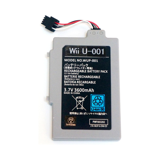 Nintendo Wii U Gamepad - Game Pad Replacement Rechargable Battery - Polar Tech Australia