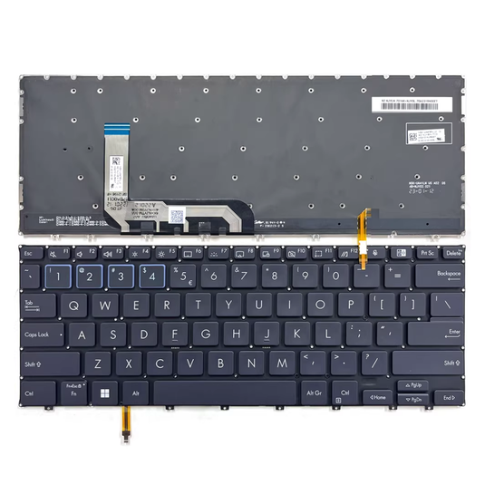 ASUS ExpertBook B7 Flip B7402 B7402F B7402FBA B7402FEA B7402FVA Series - Laptop Keyboard With Backlit US Layout