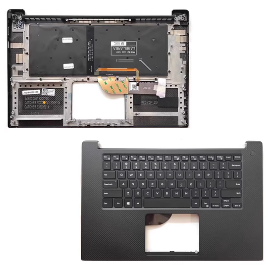 Dell XPS 15 9560 / Precision 5520 P56F Series - Laptop Palmrest Cover With Keyboard US Layout