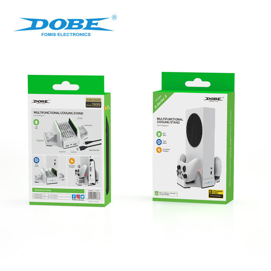 Xbox Series S - Cooling Fan Charging  Vertical Stand Dual Controller Charging Base