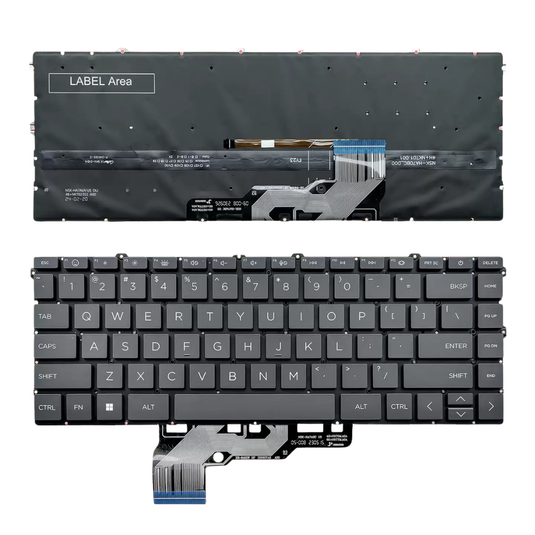 HP ENVY x360 15-fe0013dx 15-fe0097nr 15-fe0009tx 15-fe0008tu TPN-C165 15.6" Series - Laptop Keyboard With Backlit US Layout