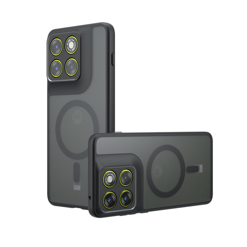 Cargue la imagen en el visor de la galería, Motorola Moto Edge 70 - Armor MagSafe Precise Hole PC Hybrid TPU Phone Case
