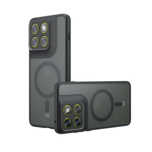 Motorola Moto Edge 70 - Armor MagSafe Precise Hole PC Hybrid TPU Phone Case