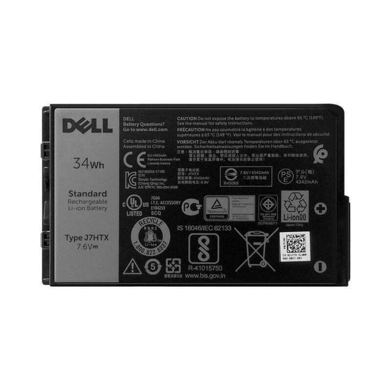 Cargue la imagen en el visor de la galería, [7XNTR/J7HTX] Dell Latitude 12 7202 7212 72128 Rugged Extreme T03H004 Replacement Battery - Polar Tech Australia
