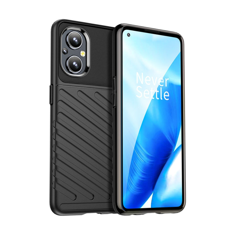 Chargez l&#39;image dans la visionneuse de la galerie, OnePlus Nord N20 - Thunder Series Twill Texture Thickened Anti-fall Protection TPU Case
