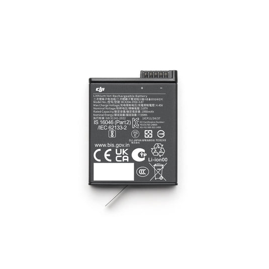 [BCX204-1950-3.87] DJI Osmo Action 5 Pro Osmo Action 4 Osmo Action 3 - Replacement Battery - Polar Tech Australia