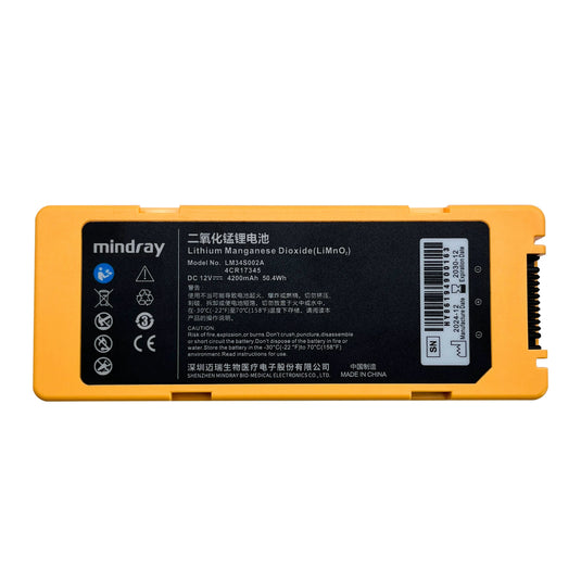 Mindray LM34S002A Battery For AED C1 / C2 / S1 / S2 12V Li-lon - Replacement Battery