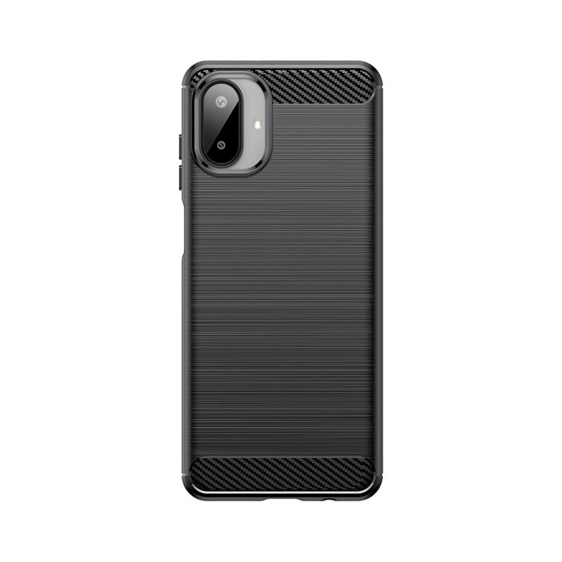 Load image into Gallery viewer, Samsung Galaxy A07 4G (SM-A075) - Carbon Fiber Brushed Texture TPU Phone Case
