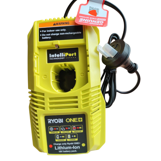 [RC18130][18V-3.0A] Genuine Original Ryobi Fast Charger Electrical Tool Li-ion Battery - Replacement Charger