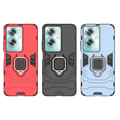 OPPO A79 5G (CPH2557, CPH2553) - Heavy Duty Armor Case With Ring Holder Stand - Polar Tech Australia