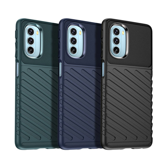 Motorola Moto G50 5G - Thunder Series Twill Texture Thickened Anti-fall Protection TPU Case
