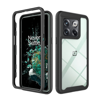 OnePlus 10 Pro - Solid Color Shockproof TPU Clear PC Phone Case