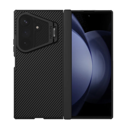 Samsung Galaxy Z Fold8 Ultra 5G - Nillkin CarboProp Magnetic Black Mirror Cover version Aramid fiber Armor Case