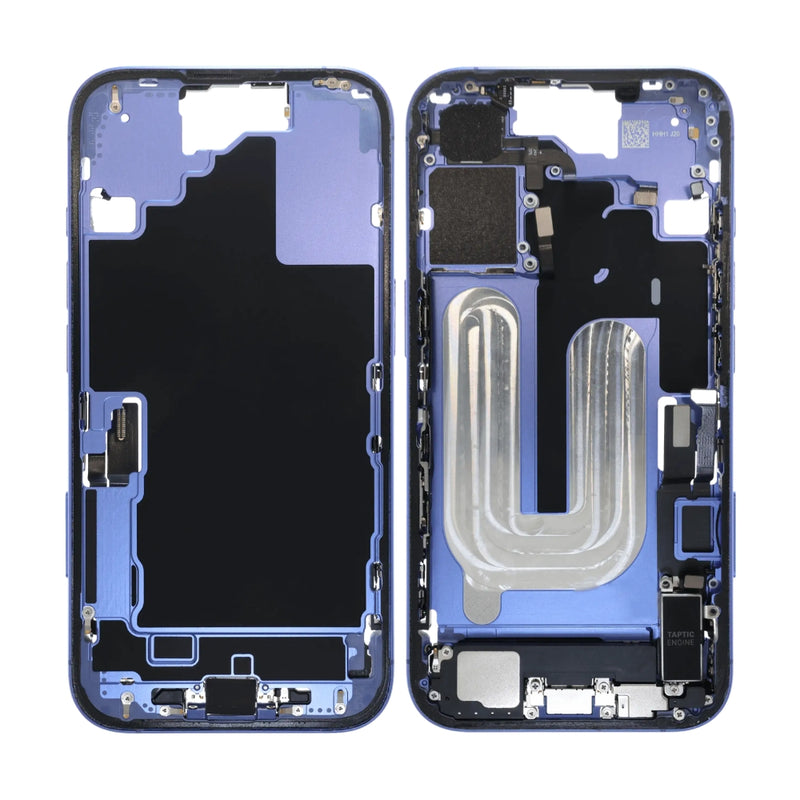 Load image into Gallery viewer, [With Built-in Parts] Apple iPhone 16 - Middle Housing Frame with Photo Capture Button
