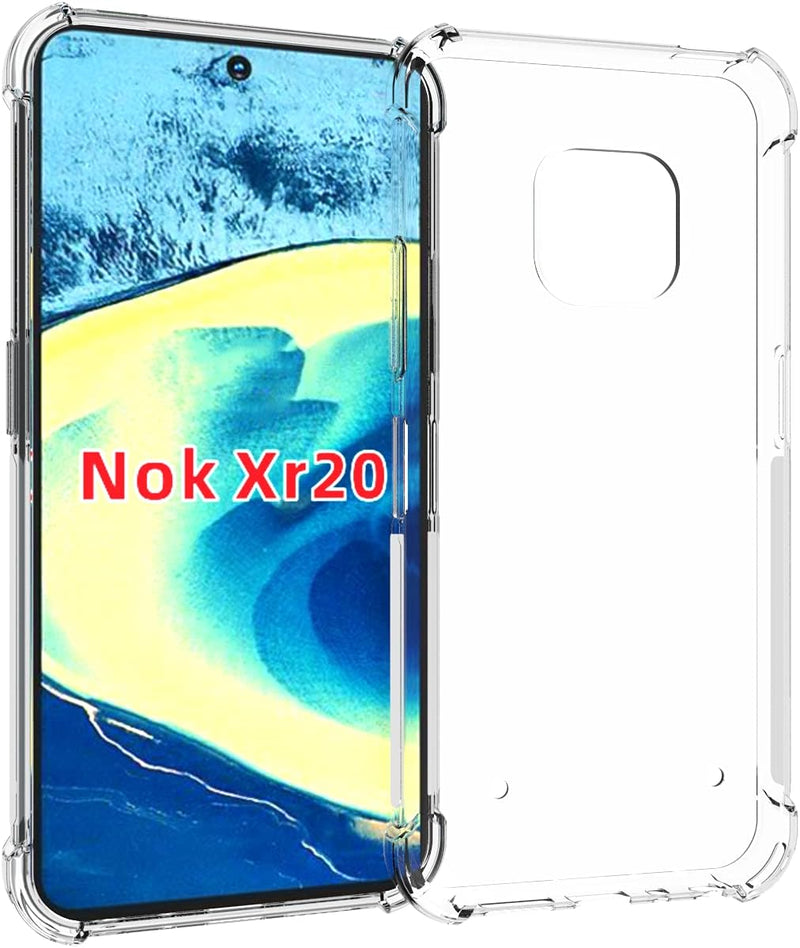 Load image into Gallery viewer, Nokia XR20 - AirPillow Cushion Transparent Soft Clear TPU Four Corners Protective Case - Polar Tech Australia
