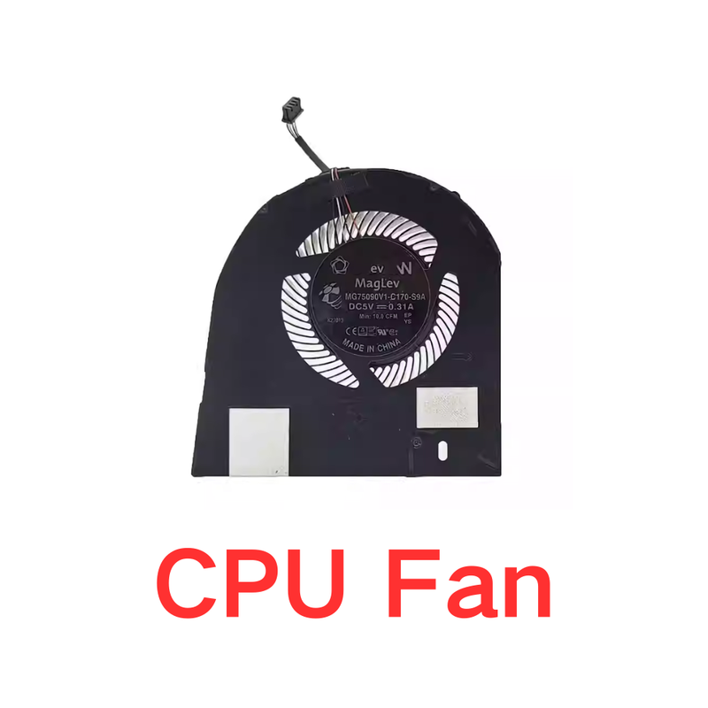 Chargez l'image dans la visionneuse de la galerie, Dell Precision 7530 P74F001 Series - Laptop CPU &amp; GPU Cooling Fan Cooler With Heatsink
