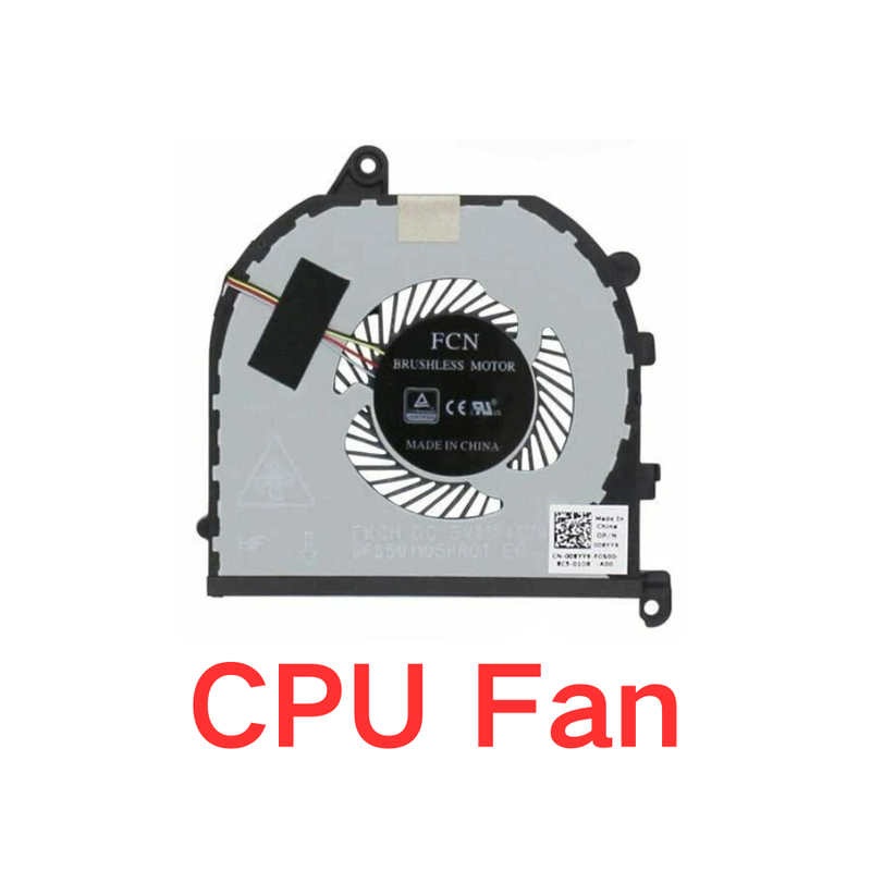 Chargez l'image dans la visionneuse de la galerie, Dell XPS 15 9560 9570 7590 / Precision 5520 M5530 Series - Laptop CPU &amp; GPU Cooling Fan Cooler
