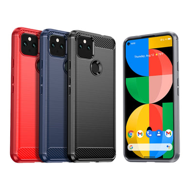 Google Pixel 5A 5G - Heavy Duty Rugged Anti Knock Back Cover
