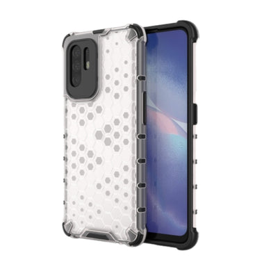 OPPO Reno5 Z (CPH2211) - Honeycomb Transparent Shockproof Protection Case - Polar Tech Australia