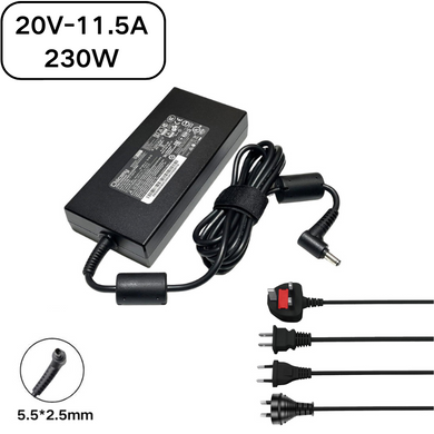 [20V-11.5A/230W][5.5*2.5] MSI GS66 GS76 WS66 WS76 Msi Creator 15 17 Laptop AC Power Supply Adapter Charger