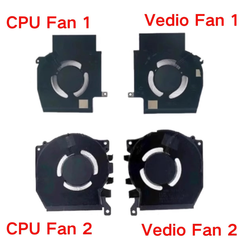 Cargue la imagen en el visor de la galería, Dell Alienware X16 R1 R2 Series - Laptop CPU &amp; GPU Cooling Fan Cooler - Polar Tech Australia
