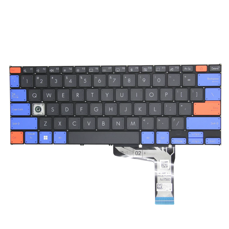 Chargez l'image dans la visionneuse de la galerie, ASUS ADOL 14Z 14Q 14V 14Y / Vivobook M1404 D1402 F1404 Series - Laptop Keyboard With Backlit US English Layout
