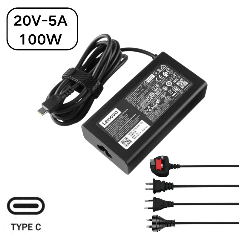 Load image into Gallery viewer, [20V-5A/100W][USB-C] Lenovo Yoga Pro 7 14IMH9 - Laptop AC Power Supply Adapter Charger - Polar Tech Australia
