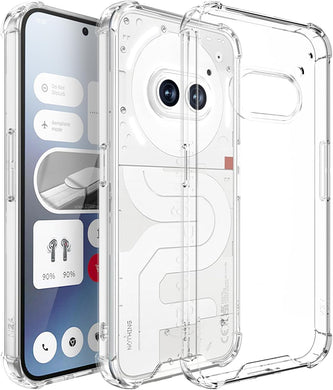 Nothing Phone 2a Plus - AirPillow Cushion Transparent Soft Clear TPU Four Corners Protective Case - Polar Tech Australia