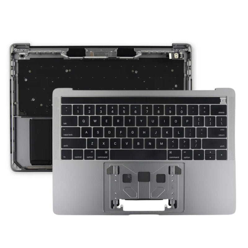 Cargue la imagen en el visor de la galería, MacBook Pro 13&quot; Four Thunderbolt Ports A2251 (Year 2020) - Keyboard With Touch Bar Frame Housing Palmrest US Layout Assembly - Polar Tech Australia
