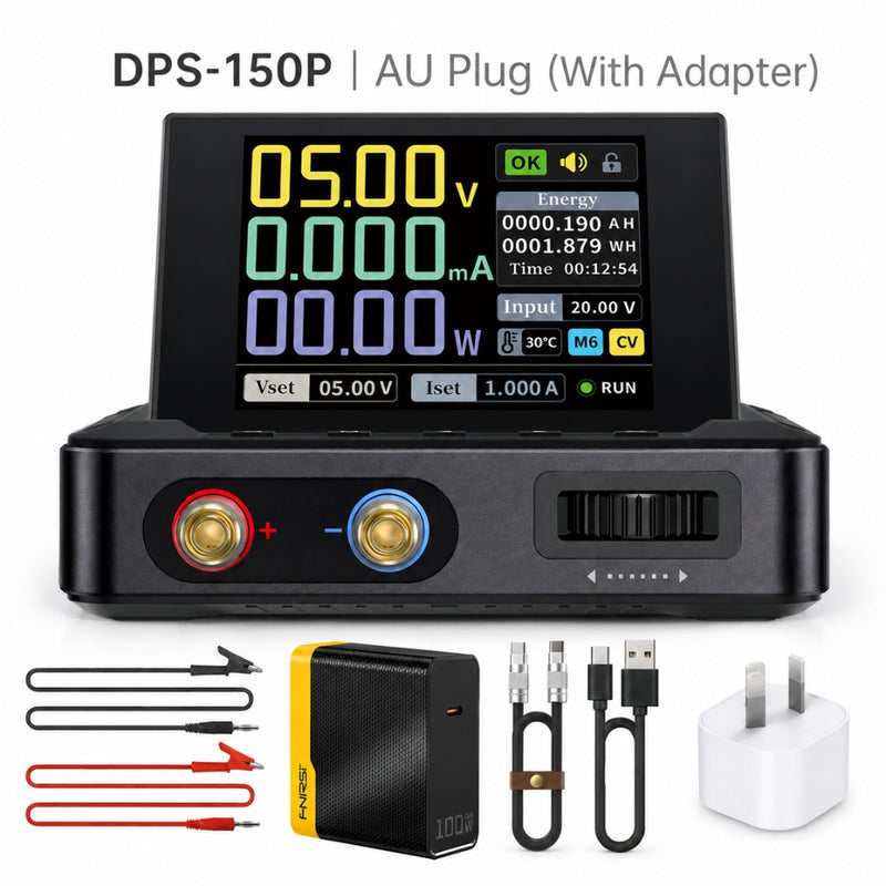 Load image into Gallery viewer, [DPS-150P] FNIRSI Portable DC Power Supply 30V 5A 150W with μA Current Readback and Low Ripple for Circuit Debugging - Polar Tech Australia
