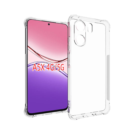 OPPO A5X 4G/5G - Shockproof Non-slip Thickening TPU Phone Case