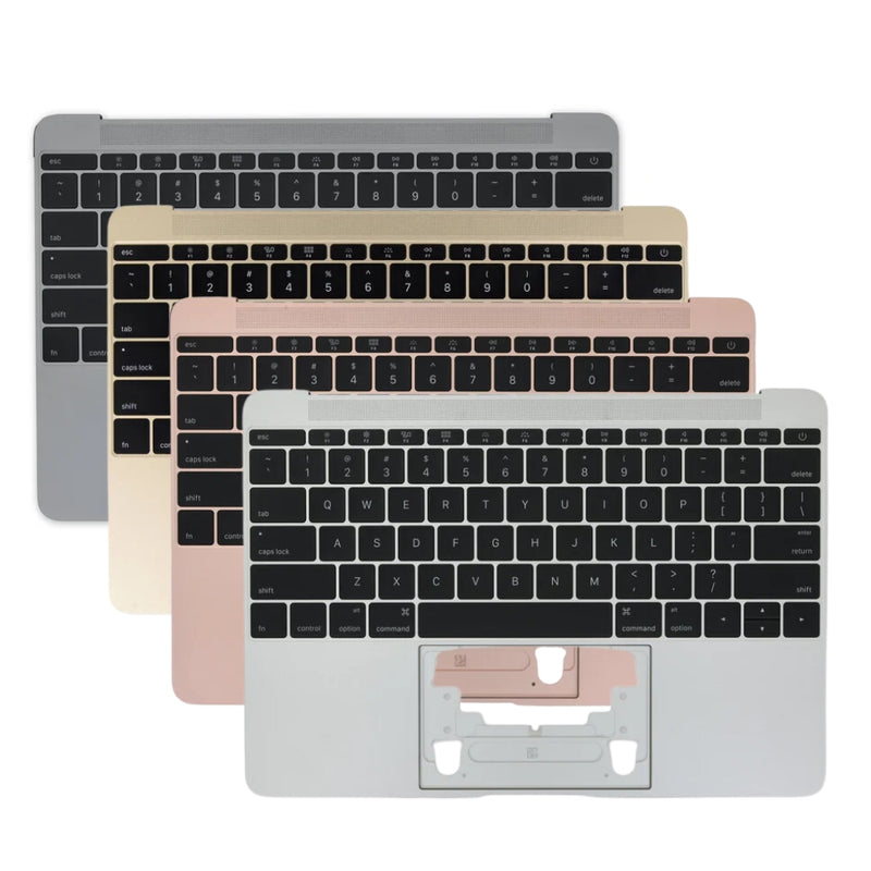 Load image into Gallery viewer, MacBook 12&quot; Retina A1534 (Year 2015 - 2017) - Keyboard With Back Light Frame Housing Palmrest US Layout Assembly - Polar Tech Australia
